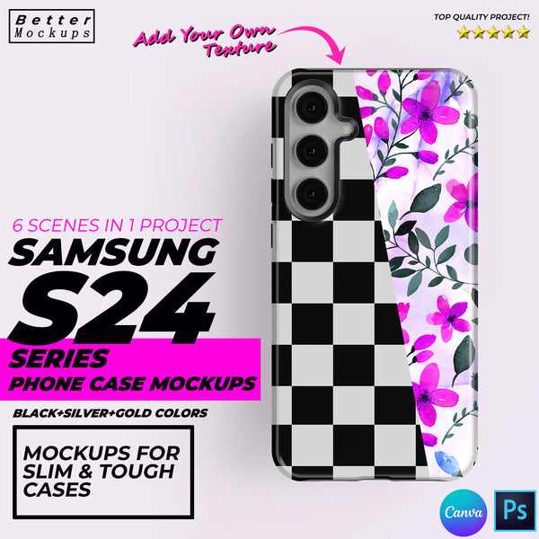 S24 Phone case mockup preview
