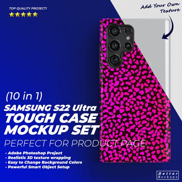 Samsung S22 Ultra Tough Case Mockup